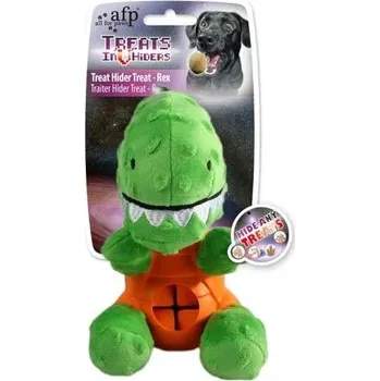 Hračka pro psa Plyšová hračka na pamlsky AFP Treat Hider Treat-Rex