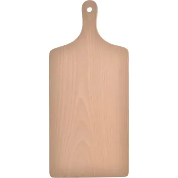 Kuchyňský mlýnek Dřevěné prkénko s rukojetí béžová 28x11,5x1,5 cm