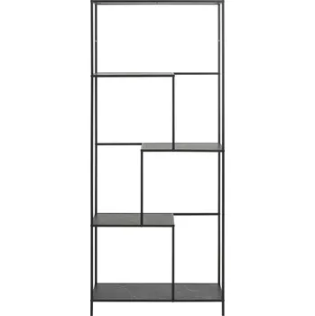 regál ACTONA Vysoký regál Infinity černý mramor
