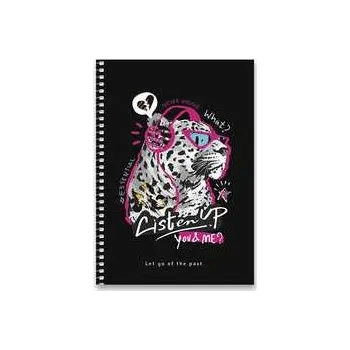 Blok Kroužkový blok Shkolyaryk Cool A5, čistý, 96 listů, mix motivů,rychlé dodání