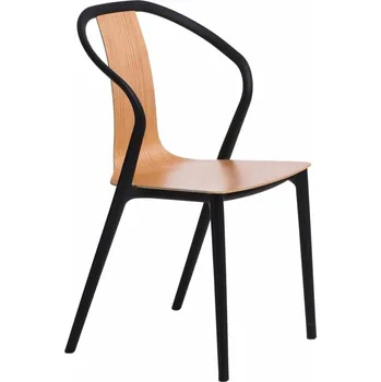 Jídelní židle D2.DESIGN Židle Bella černá/přírodní