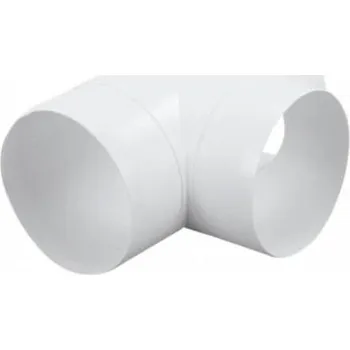 Ventilační potrubí Tvarovka T kulatá CTO – 3 × 125 mm