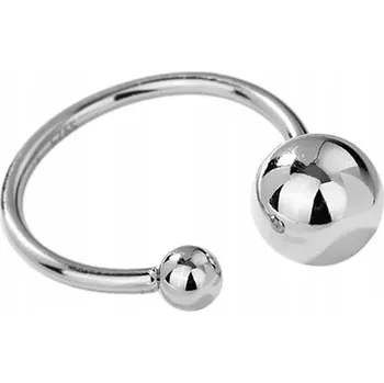 Prsten Prstýnek stříbrný kuličky 925 dámský dárek šperky pro ženy