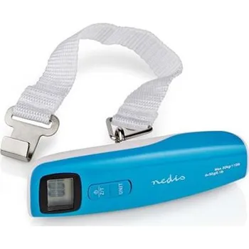 Příslušenství k zavazadlu Nedis SCLU112BU - Digitální Váha Zavazadel | 50 kg | Funkce táry
