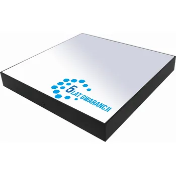 LED panel Přisazený LED panel Mora 30x30 24W IP44 černý BY-RSD1-24C