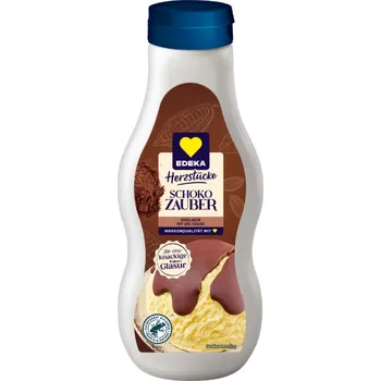 Edeka Čokoládová glazura na zmrzlinu 250 ml - originál z Německa