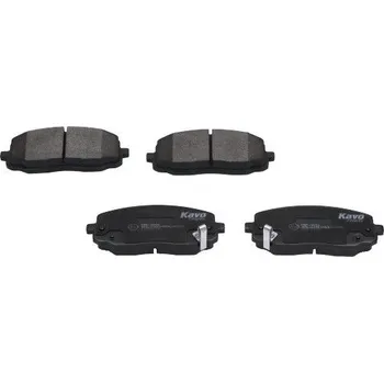 Brzdová destička Sada brzdových destiček, kotoučová brzda KAVO PARTS KBP-4006