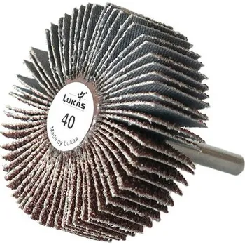 Příslušenství k brusce Vějíř brusný 60 x 20 mm K40 stopka 40 x 6 mm SFL