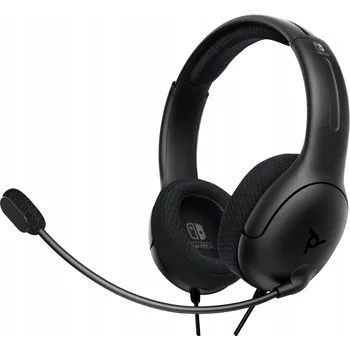 Sluchátka Herní sluchátka PDP 500-162-EU-BK pro Nintendo Switch, černá