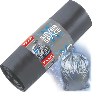 Pytle na odpadky PYTLE NA ODPADKY ODPADY PEVNÉ ELASTICKÉ PACLAN SILVER SPACE 300 L / 10