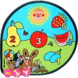 Terč Krtek + míček 3ks suchý zip 30x30cm v sáčku