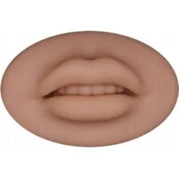Make-up Hyperrealistická umělá kůže pro nácvik permanentního make-upu - Rty