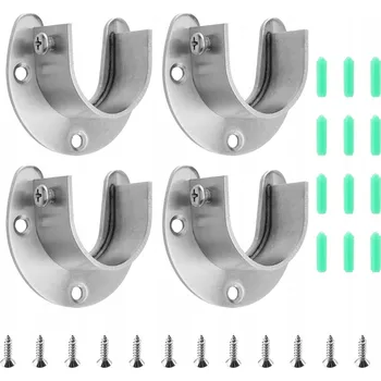 Věšák Šatní věšák řadový DRŽÁK NA VĚŠÁKY NA OBLEČENÍ X4 DRŽÁKY NA ZEĎ počet míst 4