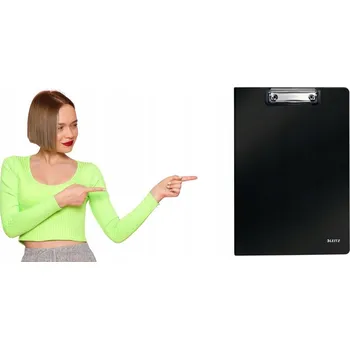 Podložka s klipem A4 Leitz černá
