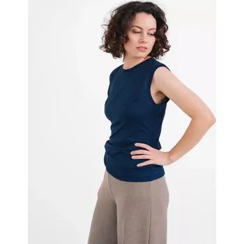 Dámské funkční tílko Merino 140 XXL Tmavě modrá