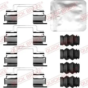 Přislušenství brzdového systému Sada příslušenství, obložení kotoučové brzdy Quick Brake 109-0121