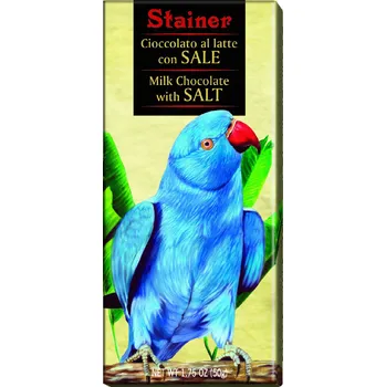 Čokoláda Stainer tabulka z mléčné čokolády se solí 50g