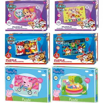 Puzzle PUZZLE Tlapková Patrola / Peppa Pig skládačka 24/50/99 dílků 6 druhů | 862316