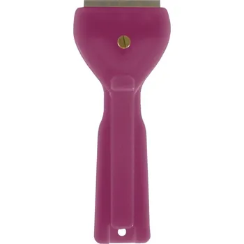 Kuchyňská škrabka Nábytek Pegas Škrabka na keramiku/sklo s 5 čepelemi červená