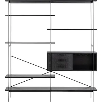 regál ACTONA Regál Angus I černý