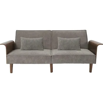 Pohovka Nábytek Pegas Rozkládací pohovka Scott šedý manšestr