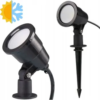 LED reflektor 7W 230V, zapichovací, do země, IP65