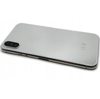 Pouzdro na mobilní telefon Kompletní stříbrný kryt pro Apple