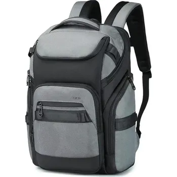 Městský batoh Ozuko sportovní batoh MANDAL Šedý 26L