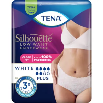 Inkontinenční kalhotky Natahovací absorpční kalhotky Tena Silhouette Plus White M