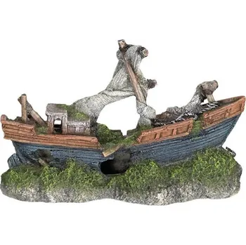 Dekorace do akvária Nobby dekorace loď 21 x 8 x 13,5 cm