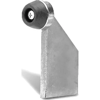 Tesařské kování Doraz koncový F 30 Z Silver zinc Rolling Center