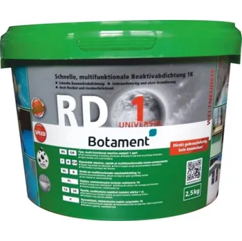 Hydroizolace Hydroizolace flexibilní RD1 Botament modifikovaná polymerní – 2,5 kg