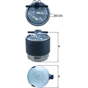 Palivový filtr Palivový filtr KNECHT KL 440/41