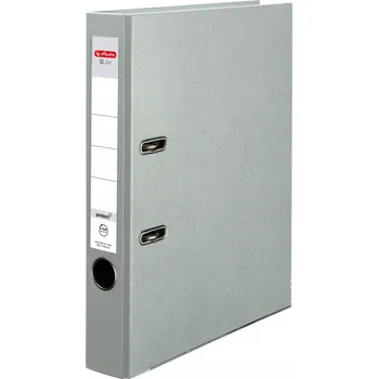 Segregátor Herlitz A4 Q.file 5 cm šedý