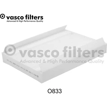 Ventilátor topení a klimatizace Kabinový filtr VASCO O833