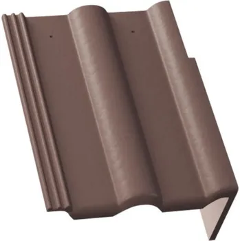 Střešní krytina Taška KM BETA Beta krajní P SPÚ Elegant – hnědá