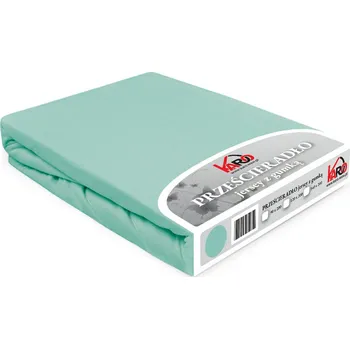 Prostěradlo Prostěradlo jersey s gumou 90x200 tyrkysové světlé Constance KARO