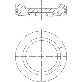 Píst motoru Píst MAHLE 033 04 00