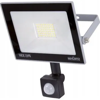 ZAHRADNÍ HALOGENOVÝ REFLEKTOR S ČIDLEM 30W CW BÍLÁ STUDENÁ BARVA