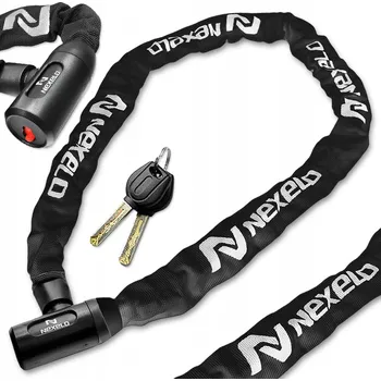 Zámek na kolo Zabezpečení kola řetězem Nexelo Řetěz