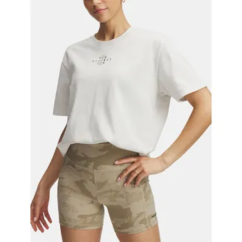 Dámské tričko Under Armour Pjt Rck Campus T 1389717-114 Bílá SM