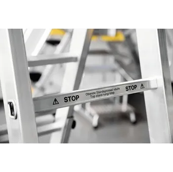 Stavební technika MUNK Günzburger Steigtechnik 019266 bezpečnostní štítek 2 ks