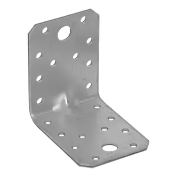 Tesařské kování KPL4 - úhelník s prolisem 70x70x55x2,0 mm (Úhelník spojovací montážní kovový )