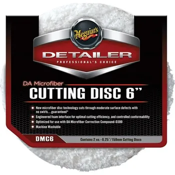 Meguiar's DA Microfiber Cutting Disc 6", 2ks
