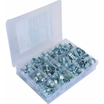 Hadicové spony mini, průměr 8-18 mm, sada 135 ks ASTA A-TC018
