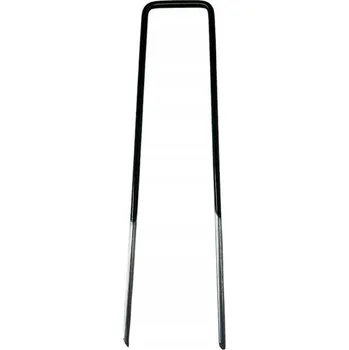 Kovové kolíky / hřeby pro umělou trávu, stany a trávníky 15,2 x 7,4 cm