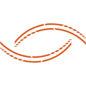 Foliatec samolepící linka na obvod kola Racing, oranžová