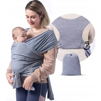 Šátek na nošení dítěte ELASTICKÝ ŠÁTEK NA NOŠENÍ DĚTÍ 100% Bavlna Baby Wrap Ring Sling