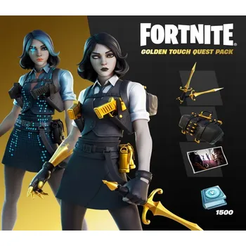 Hra pro Xbox One FortniteGolden Touch Quest Pack DLCXBOX One/Series X|S Kod Klucz Xbox One digitální
