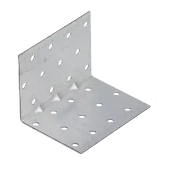 Úhloměr KMP 6 - úhelník montážní s prolisem 60x60x80x1,5 mm (Úhelník zesílený montážní kovový )